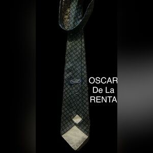 Oscar De La Renta Couture Necktie